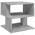 Miniatyrbillede 1 af 5: Sofa-bord, stue møbel 40 x 40 x 40 cm, grå spånplade DEC032450 Grå