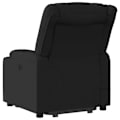 Miniatyrbillede 4 af 6: TV hvilestol med massagefunktion, justerbar, 6 massagepunkter, sort stof DEC027050 Svart