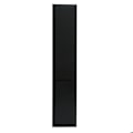 Miniatyrbild 4 av 6: "element väggskåp badrum 2 dörrar 3 fack 160x33 cm MDF svart 04_0008634" Svart