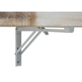Miniatyrbillede 2 af 4: Vægmonteret køkkenbord, foldbart hylde i solidt træ, 100 x 50, naturlige farver