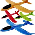 4-pack Flygplansleksaker, 48 cm skumglidflygplan, manuell kastning, roligt flygplan
