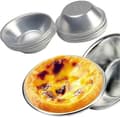 Återanvändbar pajform kompatibel med Pasteis de Nata, 20 st non-stick plåt