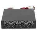 Kylfläktkontroller Humaniserad Brusreducering Multifunktionell PWM Hastighetskontroller 5V-12V