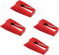 4-pack Ruby Skivspelarnål Ersättning Grammofon Vinyl Skivspelarnål