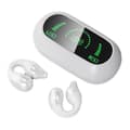 Öronclips Hörlurar Bluetooth Benledning, Smärtfria Bekväma Trådlösa Hörlurar white