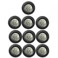 10-pack Mini Hygrometer Termometer Digital LCD-skärm kompatibel med växthus barnrum reptil inkubator