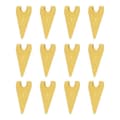Sidmarkörer Metall Gem Bok Sidhållare Studenter 2.5X1CM 12-pack