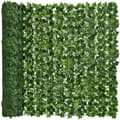 Artificial Ivy Visual Windbreak Outdoor Decoration Easy Care 3x1m Green