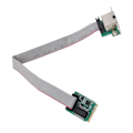 Miniatyrbillede 7 af 7: M.2 1000M Ethernet Netværkskort 10M/1G/100M Enkelt Port RJ45 M.2 AE til RTL8111H Gigabit Ethernet Kort til Desktop PC