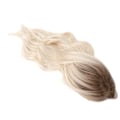 Miniatyrbild 5 av 8: Gradient Blond Brun Lång Lockig Peruk Kvinnor Värmebeständig Syntetisk Peruk med Lugg för Cosplayfest 0.4