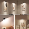 Miniatyrbilde 1 av 5: Bilderlamper, Kunstlamper, Bilderlamper 4-pakning, Batteridrevet Kunstbelysning med Fjernkontroll, Fargetemperaturer {HH}