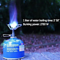 Miniatyrbillede 2 af 2: Brs-3000t Ultralet Titanium Legering Camping Gasblus Udendørs Komfur Hfmqv{hh}