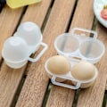 Miniatyrbillede 3 af 5: Æg opbevaring Plastkasse Fødevarekvalitetsmateriale Stødsikker funktion til æg mad camping udflugt standard