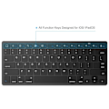 Miniatyrbillede 4 af 6: Trådløst tastatur, Bluetooth & USB-modtager, USB-C-stik,