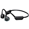 Pikkukuva 1 / 5: Luujohdekuulokkeet Bluetooth Langattomat IPX8 Vedenpitävät MP3 Hifi Mikrofoni Kuulokkeet Uintiin (Musta)
