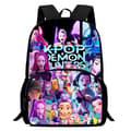 K-Pop Demon Hunter Ryggsäck med Matlåda & Pennfodral för Skolan TDKH0012