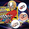 Miniatyrbillede 4 af 5: Bil Nedtælling 24 Digital Blind Box Børnegave Racer Advent Kalender
