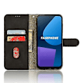 Pikkukuva 3 / 5: Lompakkokotelo Fairphone 5:lle jalustalla, pudotussuojaava puhelinkotelo nahkaa, monivärinen {HH} Multicolor Style A