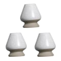 Miniatyrbillede 4 af 5: 1/2/3 Håndlavet Matcha Piskeris Holder Te Ceremoni Te Sæt til Hvid med Revne 6 x 7cm 3S 3Sets White with Crack 6 x 7cm