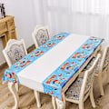 Pikkukuva 1 / 4: Palapeli Blippi-teemainen syntymäpäiväjuhlien valikoima englanninopettajan juhlatarvikkeet lasten lelut lasten koristeet astiasto Tablecloth