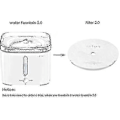 Miniatyrbillede 4 af 5: Petkit Filterpatroner 5 stk. Kompatibel til brug på Eversweet 2.0 & 3.0 & Cybertail Vandtank