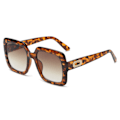 Miniatyrbillede 1 af 6: Store store rammer UV 400 beskyttelse reducerende genskin solbriller tortoiseshell frame