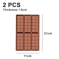 Miniatyrbild 2 av 5: 2-pack silikonformar för chokladkakor