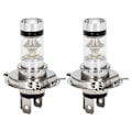 Miniatyrbillede 1 af 5: 2 stk. H4 9003 HB2 LED Motorcykel Forlygtepærer HID Hi&Low Beam 6500K Hvid Effekt