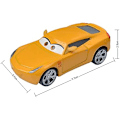 Miniatyrbild 1 av 6: Disney Pixar Bilar 3 Chick Hicks Polis McQueen Mater Fabulous Hudson Diecast Metall Legering Modell Bil Leksaker för Pojkar (Färg : Chick Hicks)