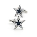 Miniatyrbilde 4 av 4: Five Star Mansjettknapper for Menn Rustfritt Stål Klassiske Bryllups- og Forlovelsesmansjettknapper Blå