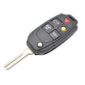 Miniatyrbillede 3 af 4: Volvo XC70 XC90 S60 S80 V70 Fjernbetjening Flip Nøgle Etui Skal Udskiftning{HH}