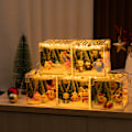 Miniatyrbilde 5 av 11: Jul Rubiks kube nattlys julebord utkledning Halloween Rubiks kube speil nattlys