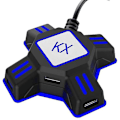 Miniatyrbillede 1 af 3: Support Ns/ Ps5/ Ps4/ Ps3/ X series, tastatur- og museadapter