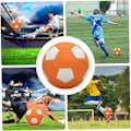 Miniatyrbillede 3 af 5: Fodbold til fritid, curve ball til børn, gummiforet curve ball, 20 cm diameter, buet fodbold med lufthuller, egnet til udendørs leg -KK-{hh}