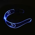 Pikkukuva 3 / 4: LED-lasit - Valoisat Cyberpunk-futuristiset neon-rave DJ-lasit, ladattavat, täysväriset (ohjattava väri)