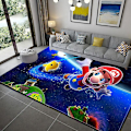 Pikkukuva 1 / 2: 3D Sarjakuva Super Mario Painettu Olohuone Makuuhuone Matto Ryömivä Lattiamatto 6 6 40X60cm