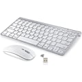 Pikkukuva 1 / 5: Langaton näppäimistö ja hiiri Apple iMacille, Windowsille tai Androidille (2,4 GHz langaton)