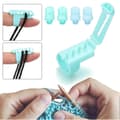 4 stk. Garn Guide Fingerholder Strikke Fingerbøl Værktøj Plast Garn Guide Separerede Garner