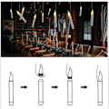 Miniatyrbillede 3 af 5: LED Lys Batteridrevet Elektrisk LED Fjernlys{F2}