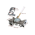 Pikkukuva 3 / 5: Retrayal-kaasutin Briggs & Stratton -moottoreille, osanumerot 498298, 692784, 495951, 492611, 495426, 490533, sopii 5 hv:n moottoreille.{hh}