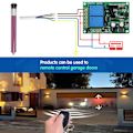 Pikkukuva 2 / 5: 220V AC 2-kanavainen langaton kaukosäädin, RF-vastaanotin 433MHz relemoduuli On/Off-lähettimellä autotallin ovelle, valolle, kotiin