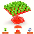 Grodbalansträd Brädspel - Interaktiv Matematik & Uppmärksamhetsträning, Hållbart PP-material, Familjevänlig Underhållning Frog Balance Tree