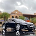 Miniatyrbillede 3 af 4: Audi RS7 Sportback 1:35 Støbt Bilmodel, Børnelegetøj, Lyd & Lys, Fødselsdagsgave - Køretøjslegetøj Sort