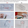 Miniatyrbillede 5 af 5: 3 stk. Plastik lysforme til lysfremstilling - Inkluderet Pillar Molds(3pcs)