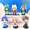 Pikkukuva 1 / 11: Pink Ruby Pieni Majava Blind Box Söpö Lelu Nukke Auto Kakku Koristeet Gachapon Nukkekone King 1 - Bag (whole set price)