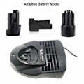 Miniatyrbillede 2 af 5: Til Bosch 3.6v 12v Max Lithium Al1115cv Bc330 Batterioplader Bat411 Bat414 1.5a