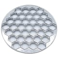 Miniatyrbilde 1 av 6: 37 hull deigkutter verktøy deigkutter ravioli aluminium