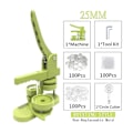 Miniatyrbild 3 av 5: 25/32/37/44 MM Knappmaskin Installationsfri Knappnålsstans KiQa 25MM