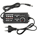 Miniatyrbillede 1 af 5: AC/DC 9-24V 3A 72W Justerbar Strømadapter Universal Strømforsyning til DC Motor Hastighedskontrol