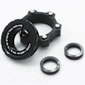 Miniatyrbild 5 av 5: Center Lock Hub Boost Adapter, Center-Lock till 6-håls, 15X100 till 15X110